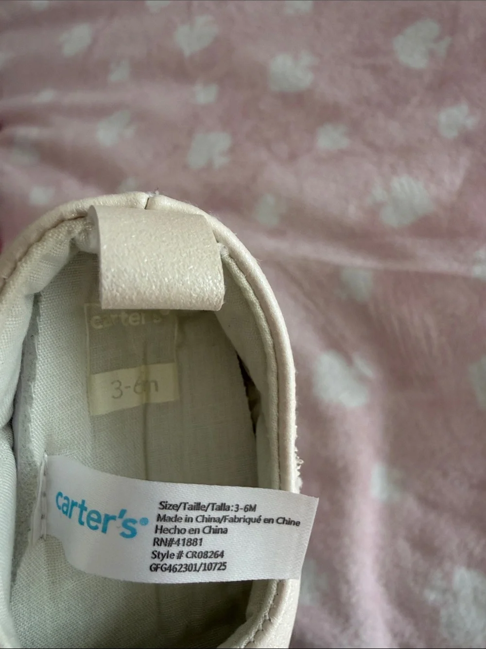 Toddler Cream Bow Mary Jane Shoes